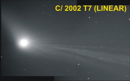 cometa LINEAR em 2002