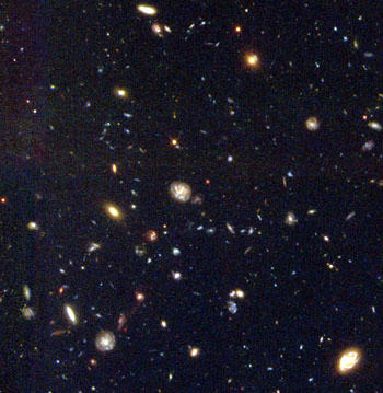 galaxias nos confins do universo