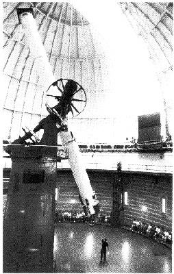 maior telescopio do mundo com a cupula fechada