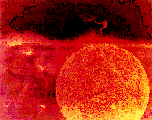 sol laranja